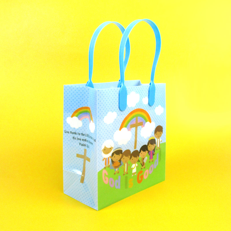 Jesus Loves You Religious Christian Themed Treat Bags Gift Bags - Set Of 6 Or 12