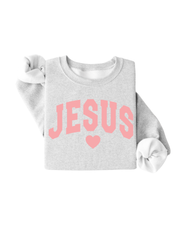 Jesus Varsity Sweatshirt - Valentine's Day Edition