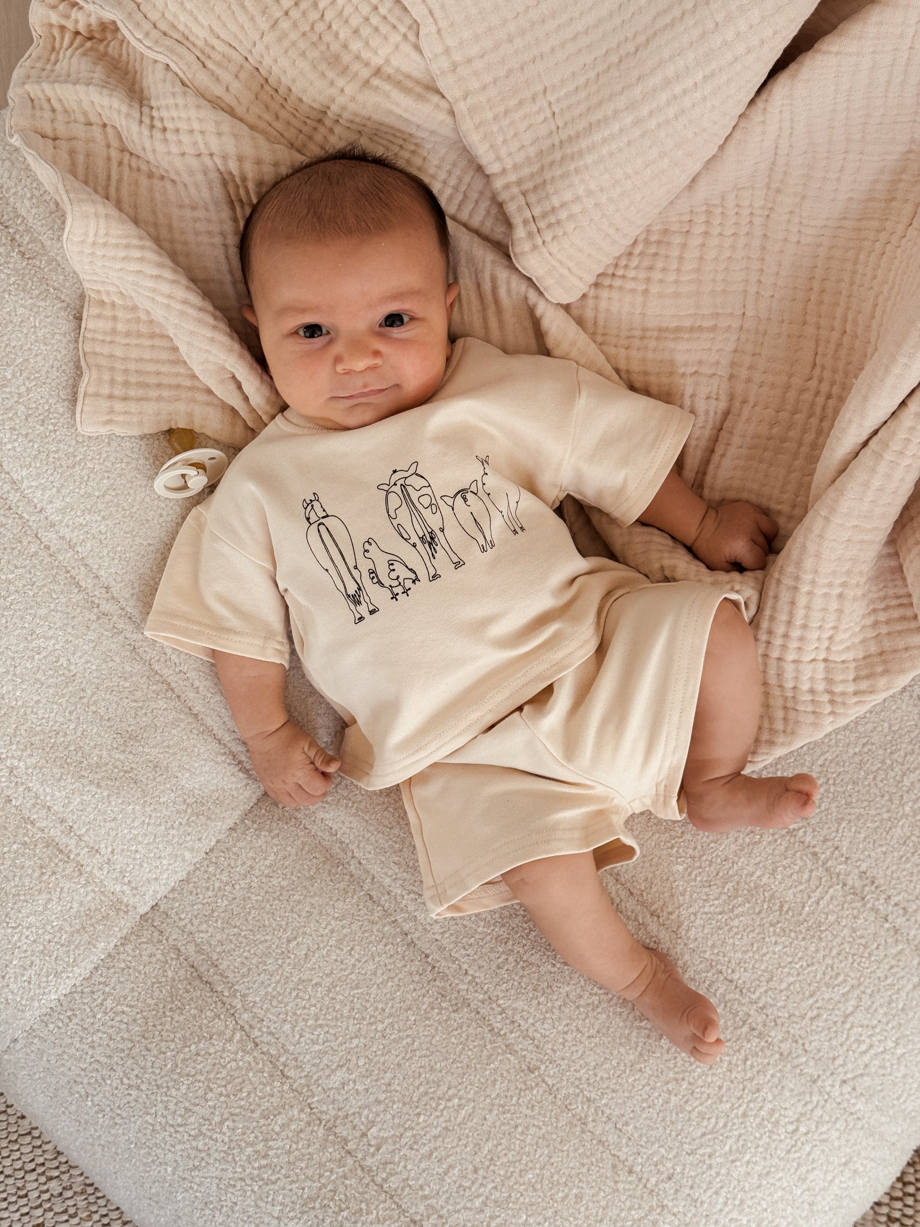 Down On The Farm Short Set