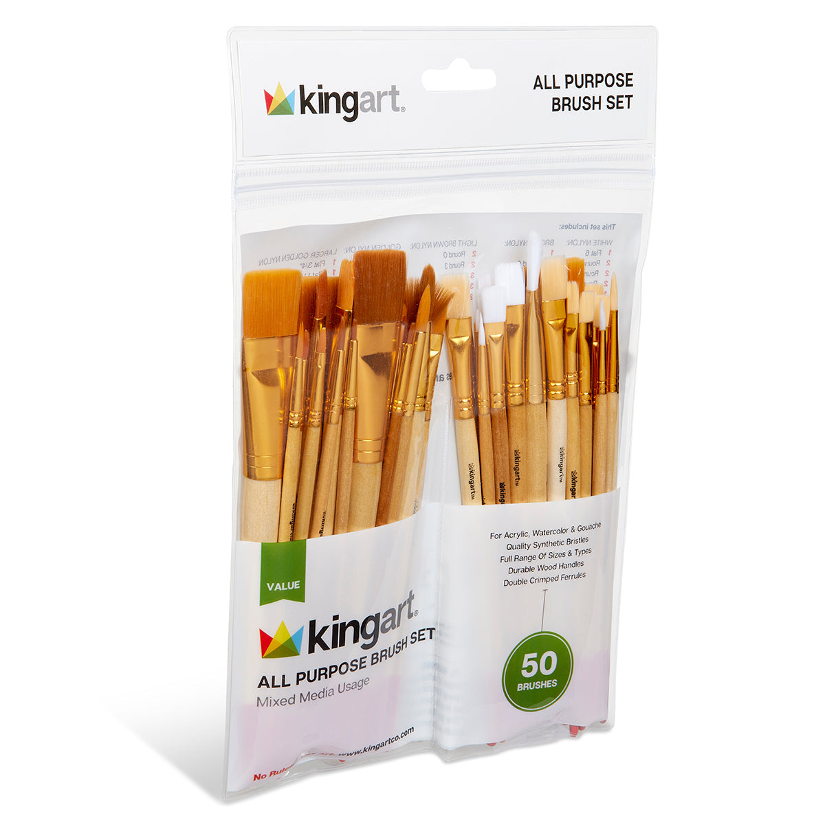 Studio Value Pack Brush Set - 50 Pc