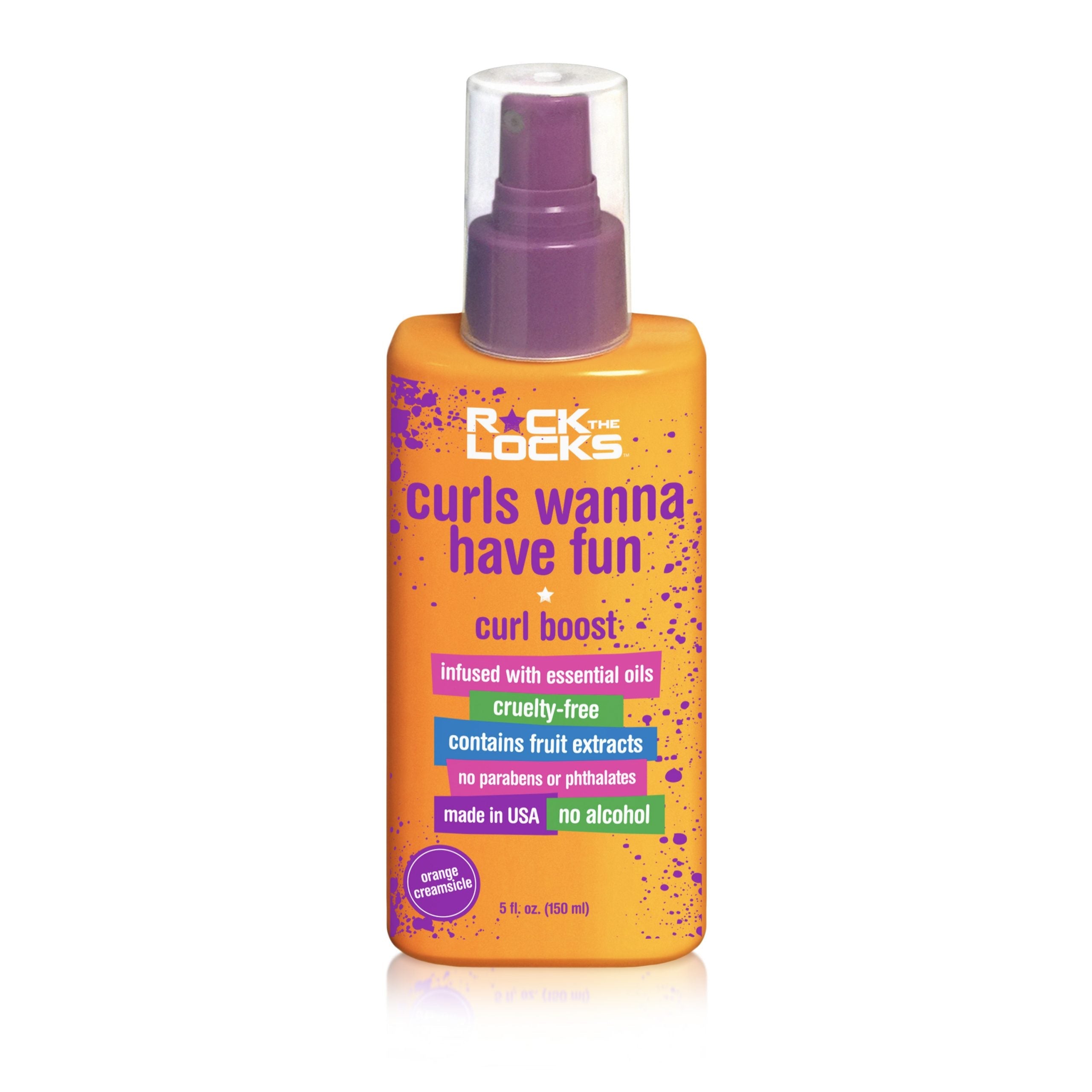 Curls Wanna Have Fun - Curl Boost - Orange Creamsicle