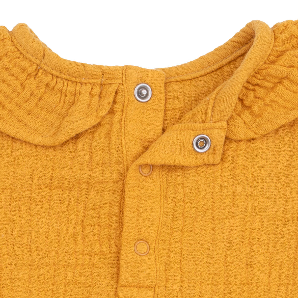 Baby Sunflower - Bubble With Ruffle Collar