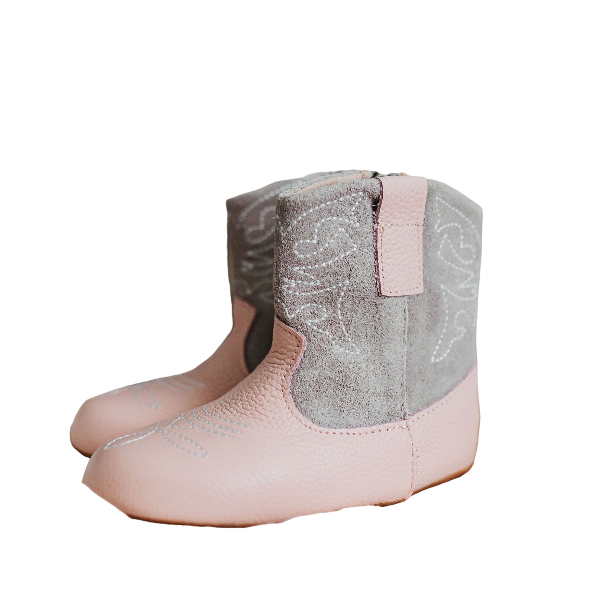 Pink Love Bug Cowboy Boot