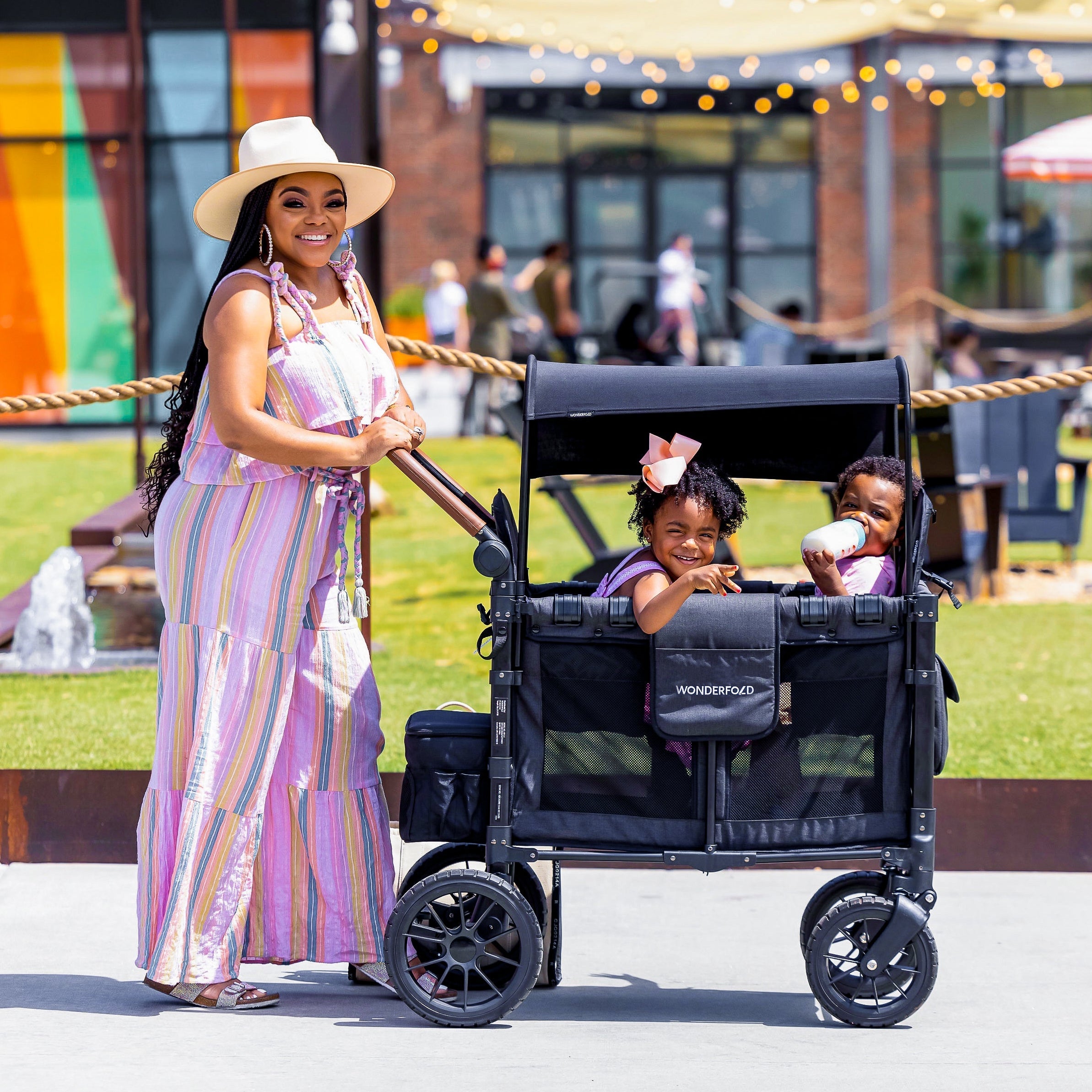 W2 Luxe Stroller Wagon (2 Seater) - Final Sale