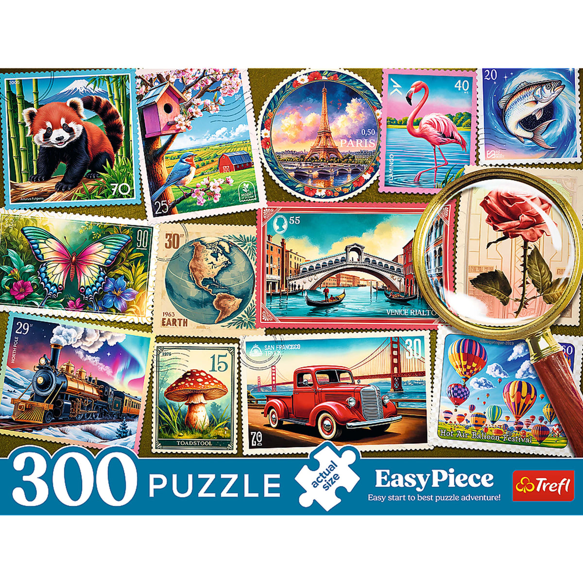 Easypiece Postage Stamps 300 Piece Puzzle