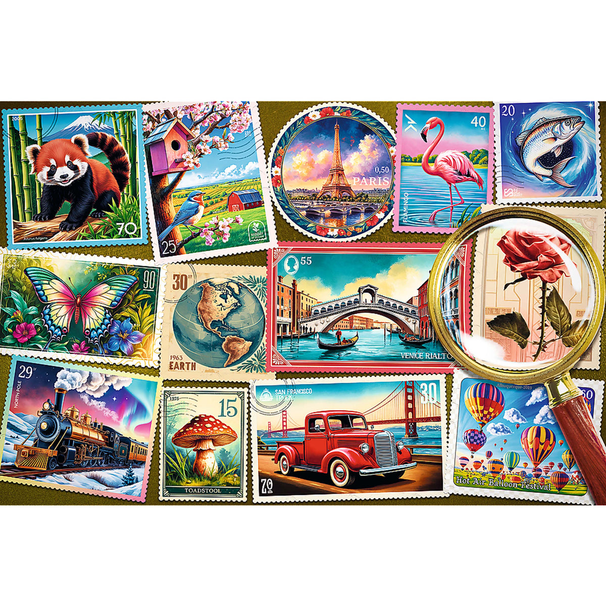 Easypiece Postage Stamps 300 Piece Puzzle