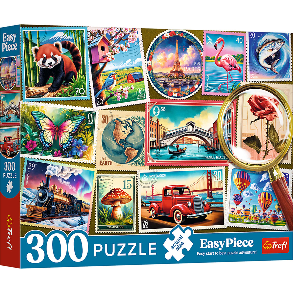 Easypiece Postage Stamps 300 Piece Puzzle