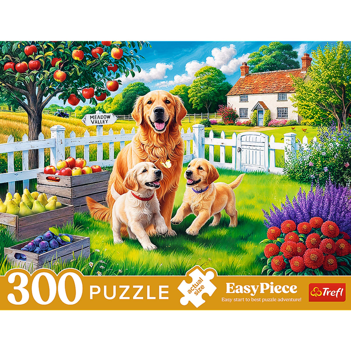 Easypiece Dogs In The Countryside 300 Piece Puzzle