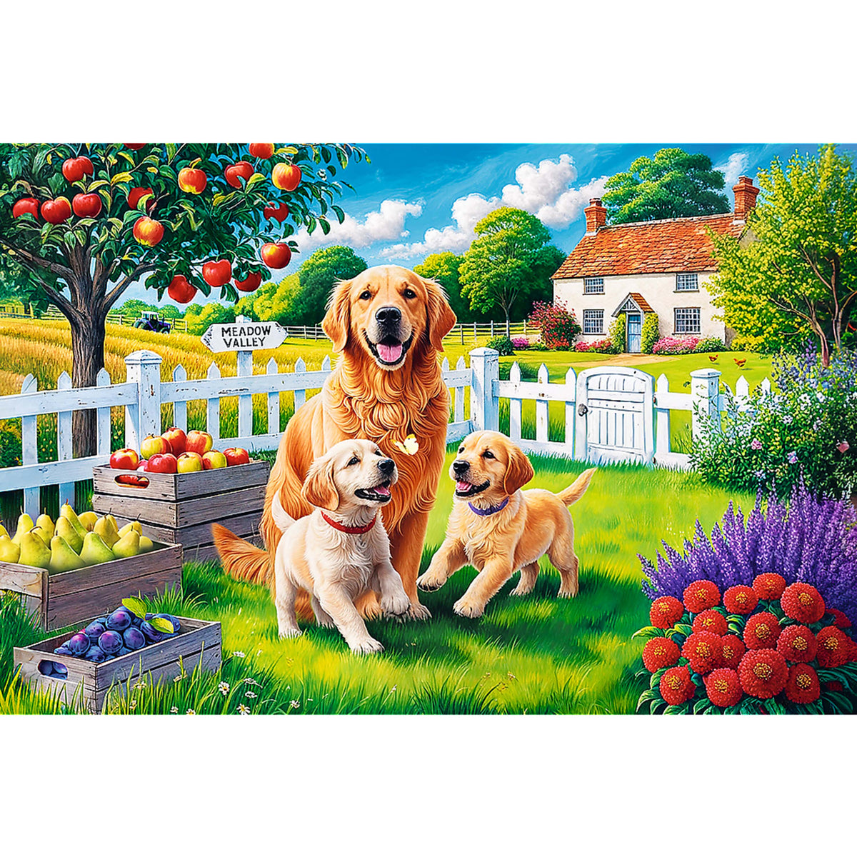 Easypiece Dogs In The Countryside 300 Piece Puzzle
