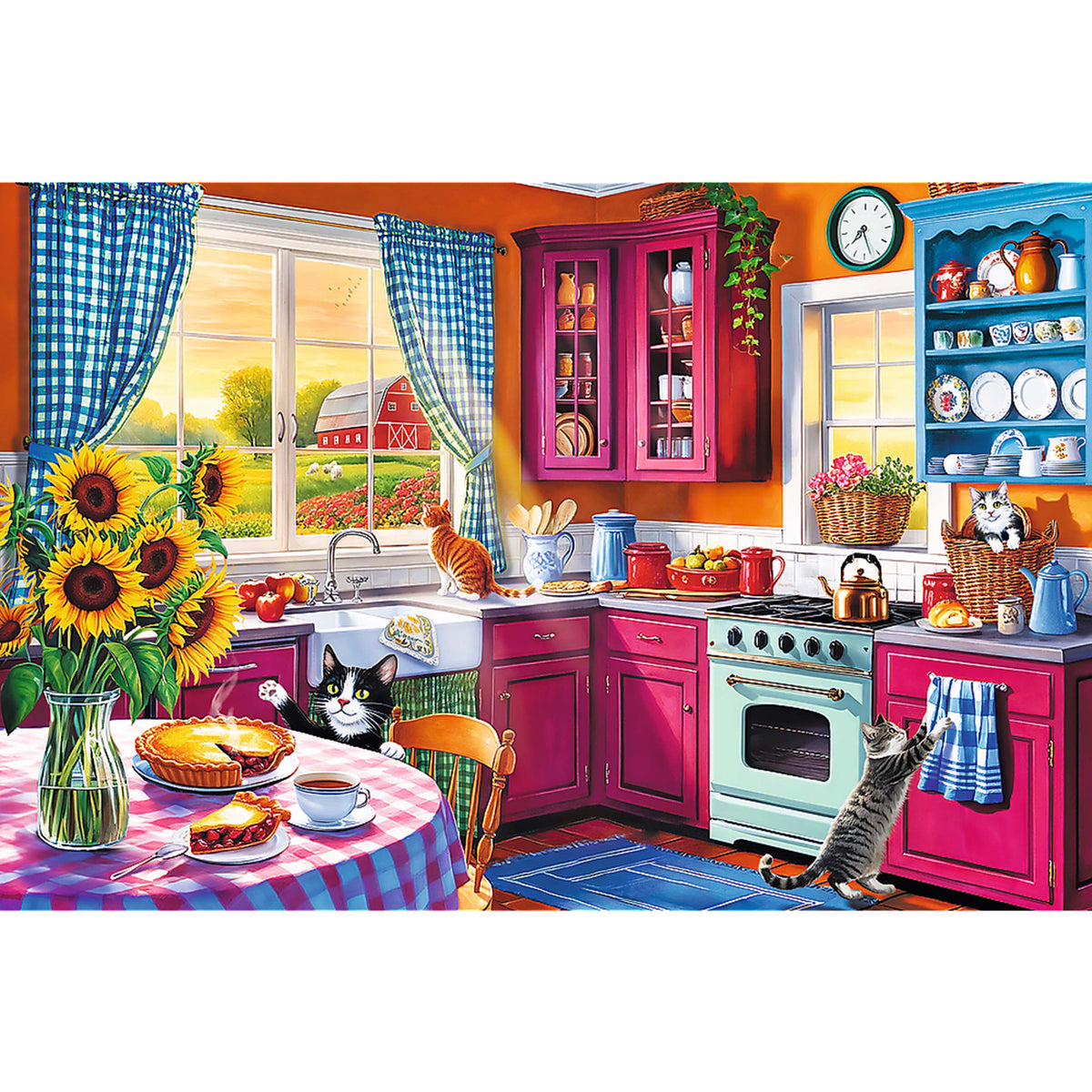 Easypiece Morning In The Kitchen 300 Piece Puzzle