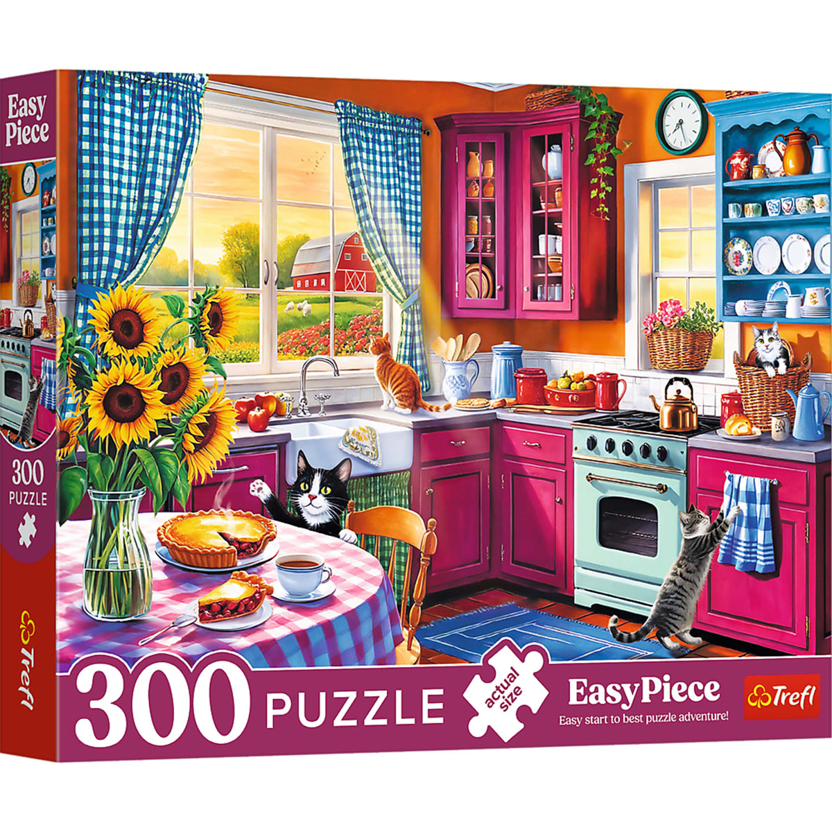 Easypiece Morning In The Kitchen 300 Piece Puzzle