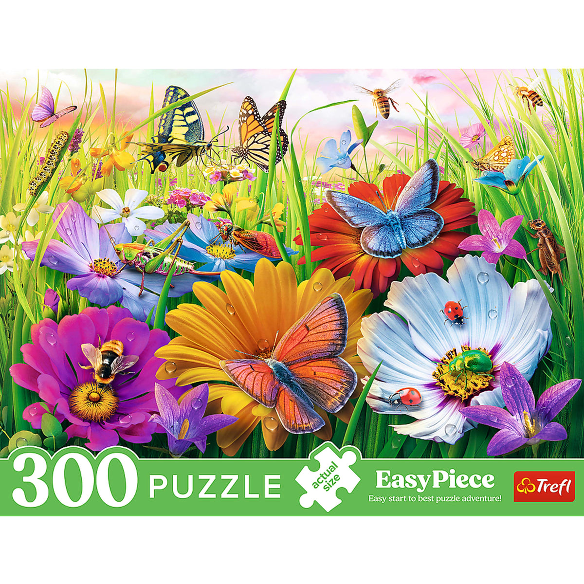 Easypiece Insects In The Meadow 300 Piece Puzzle