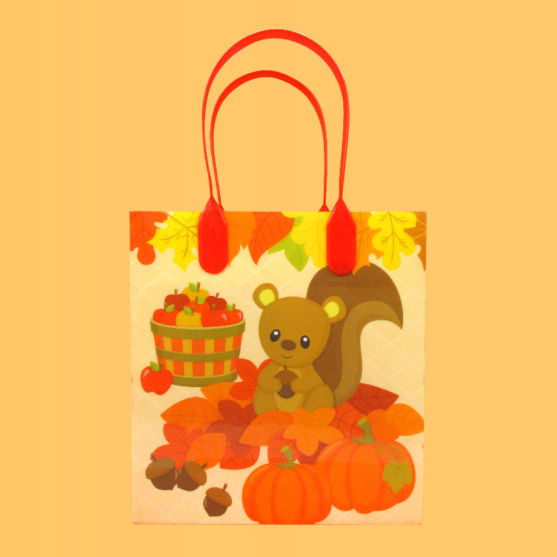 Autumn Harvest Party Favor Treat Bags - Set Of 6 Or 12