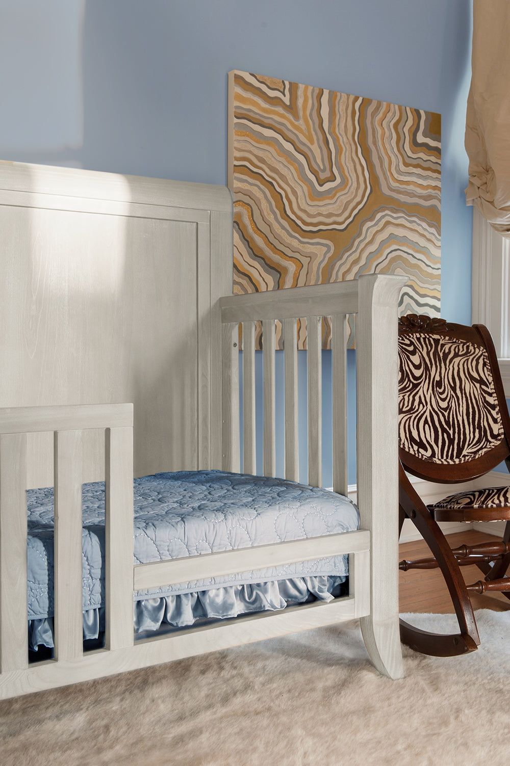 Cameo Sleigh 4-in-1 Convertible Crib