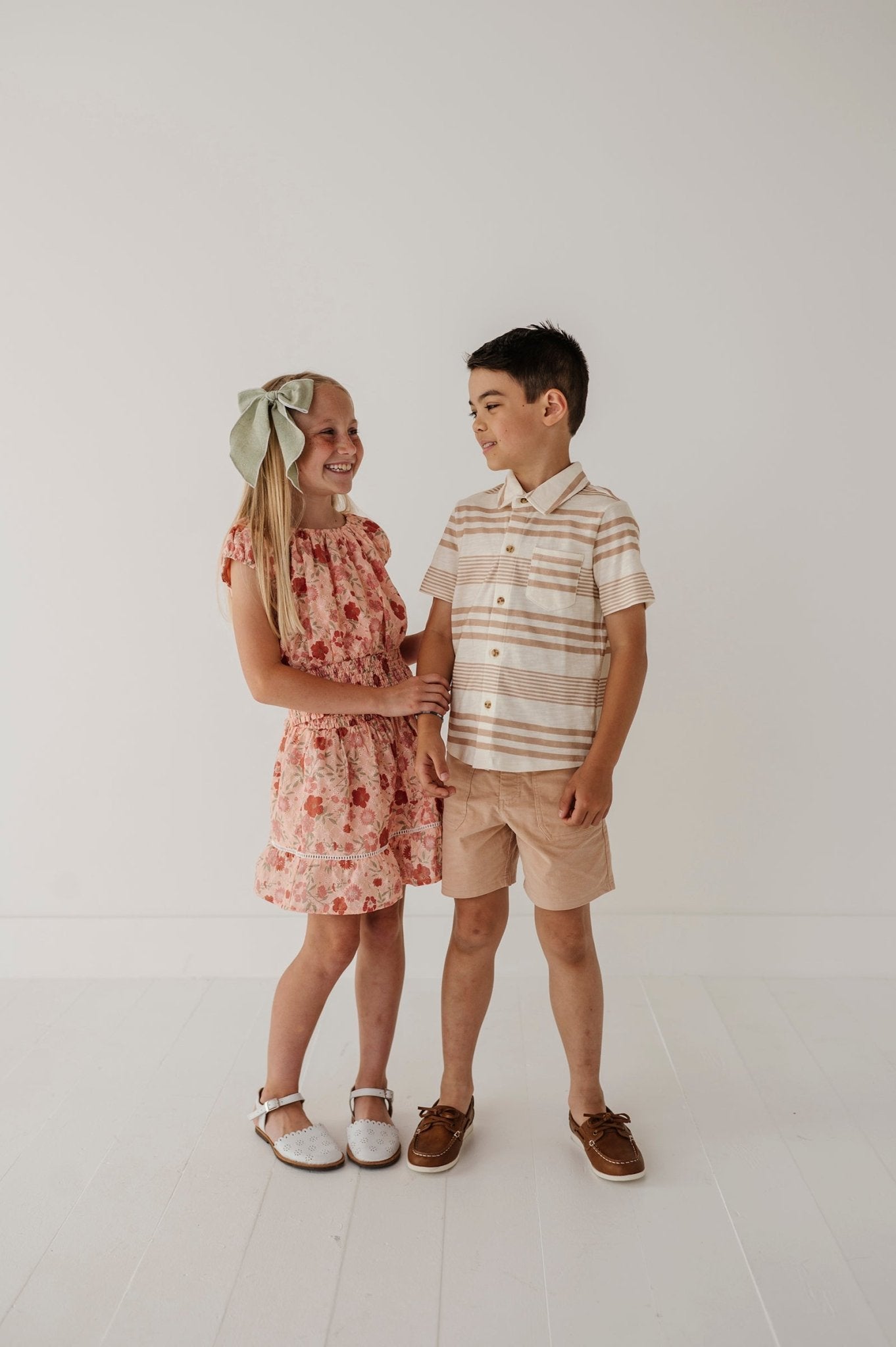 Boy's Collar Button Shirt