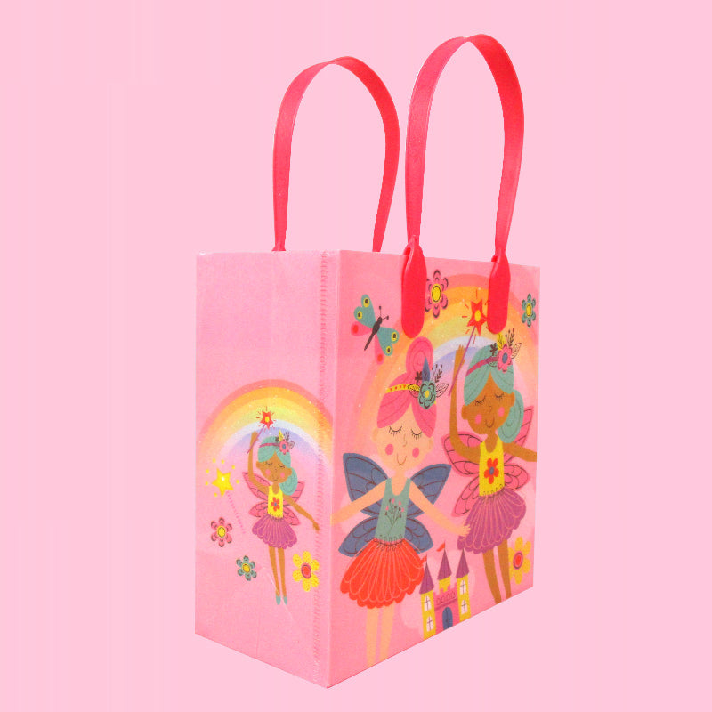 Magical Fairies Party Favor Treat Bags - Set Of 6 Or 12