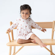 Mini Football Hearts - Simple Dress And Bloomer