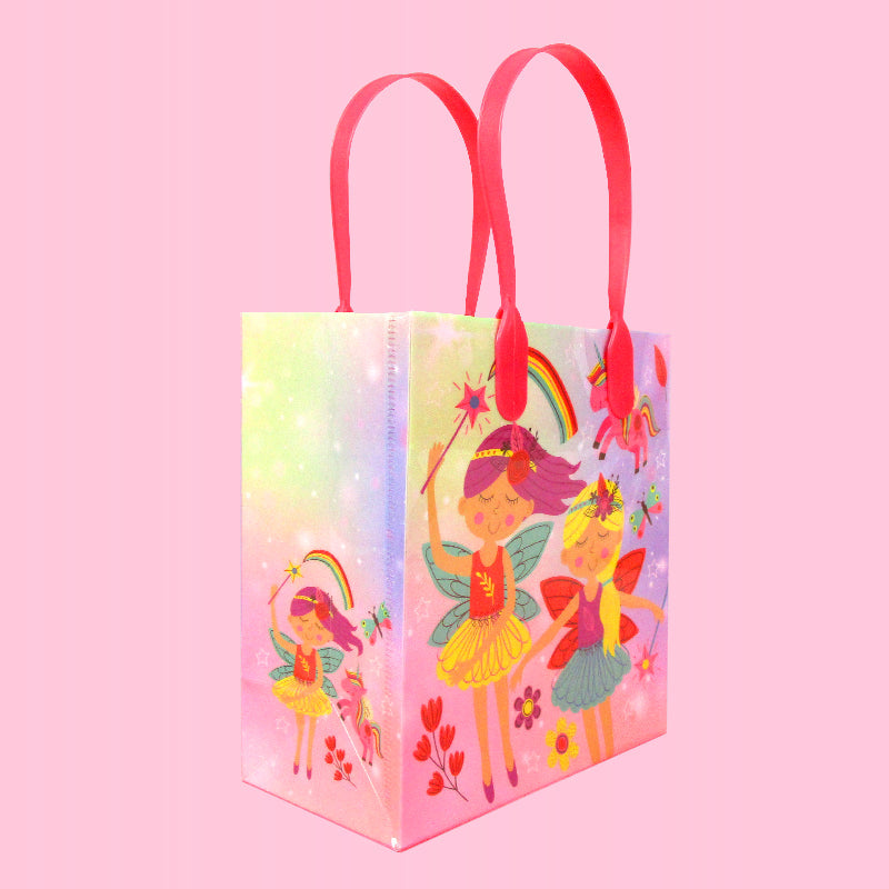Magical Fairies Party Favor Treat Bags - Set Of 6 Or 12
