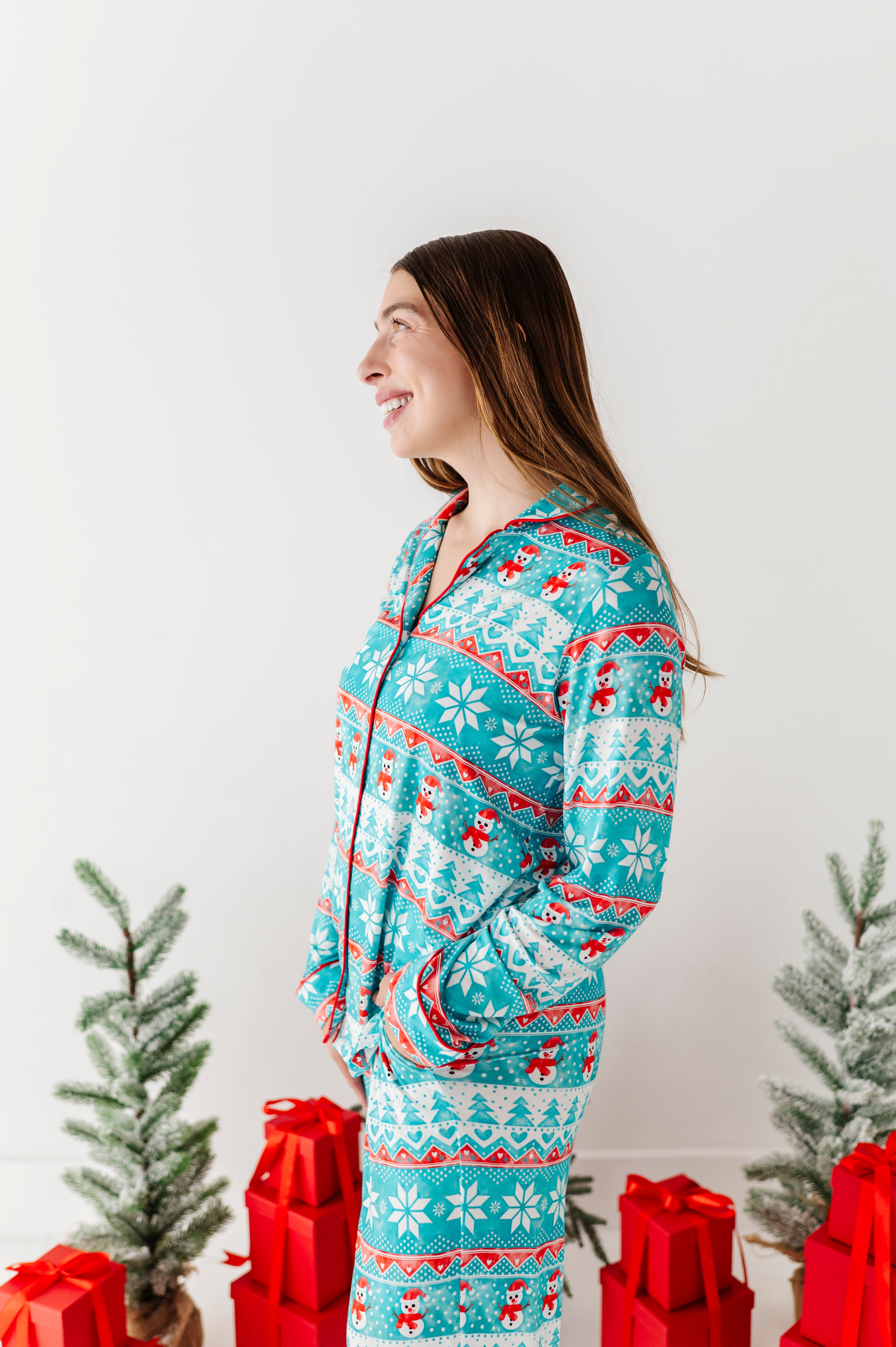 Frosty Fair Isle Women's Lounge Set