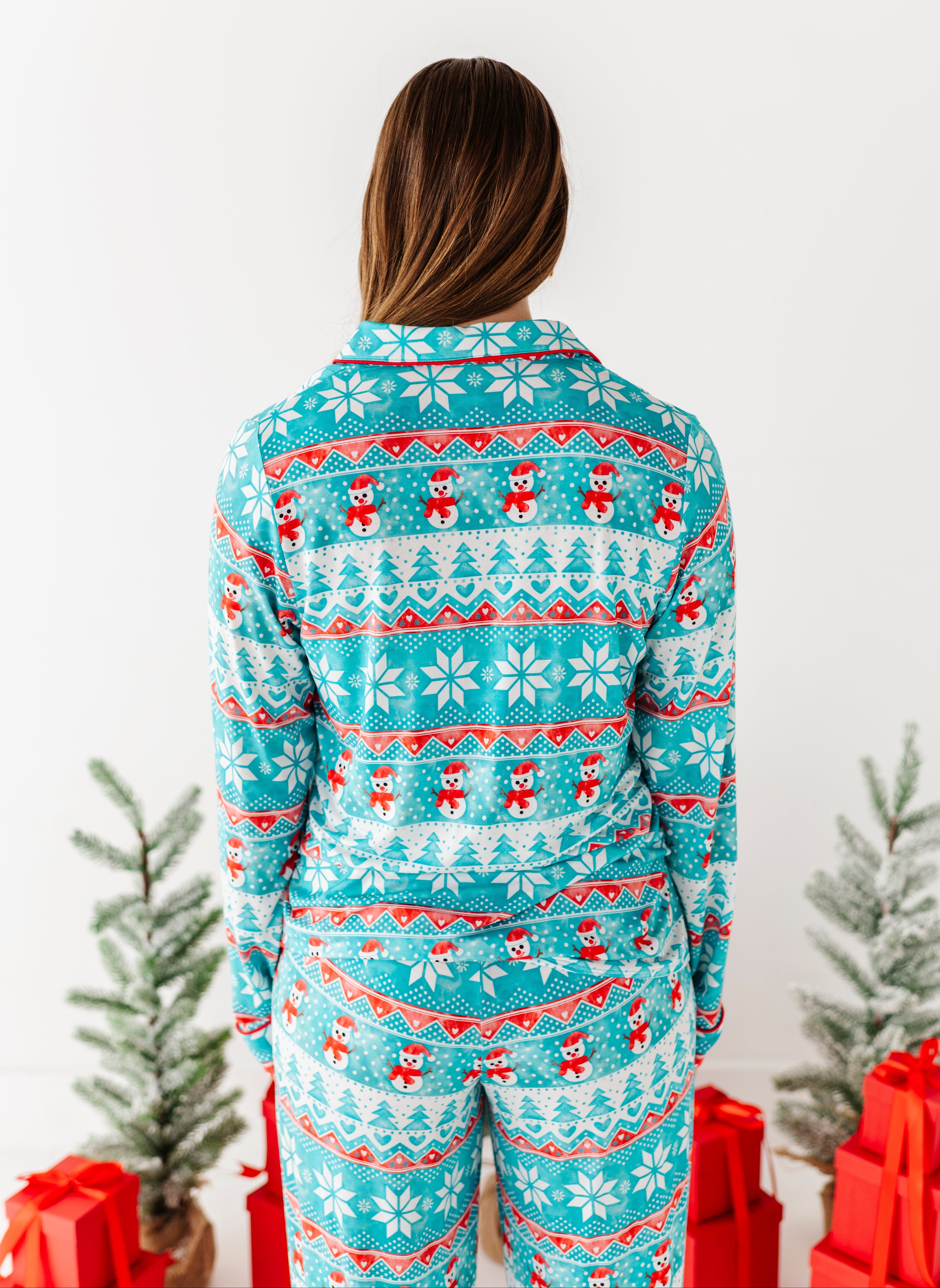 Frosty Fair Isle Women's Lounge Set