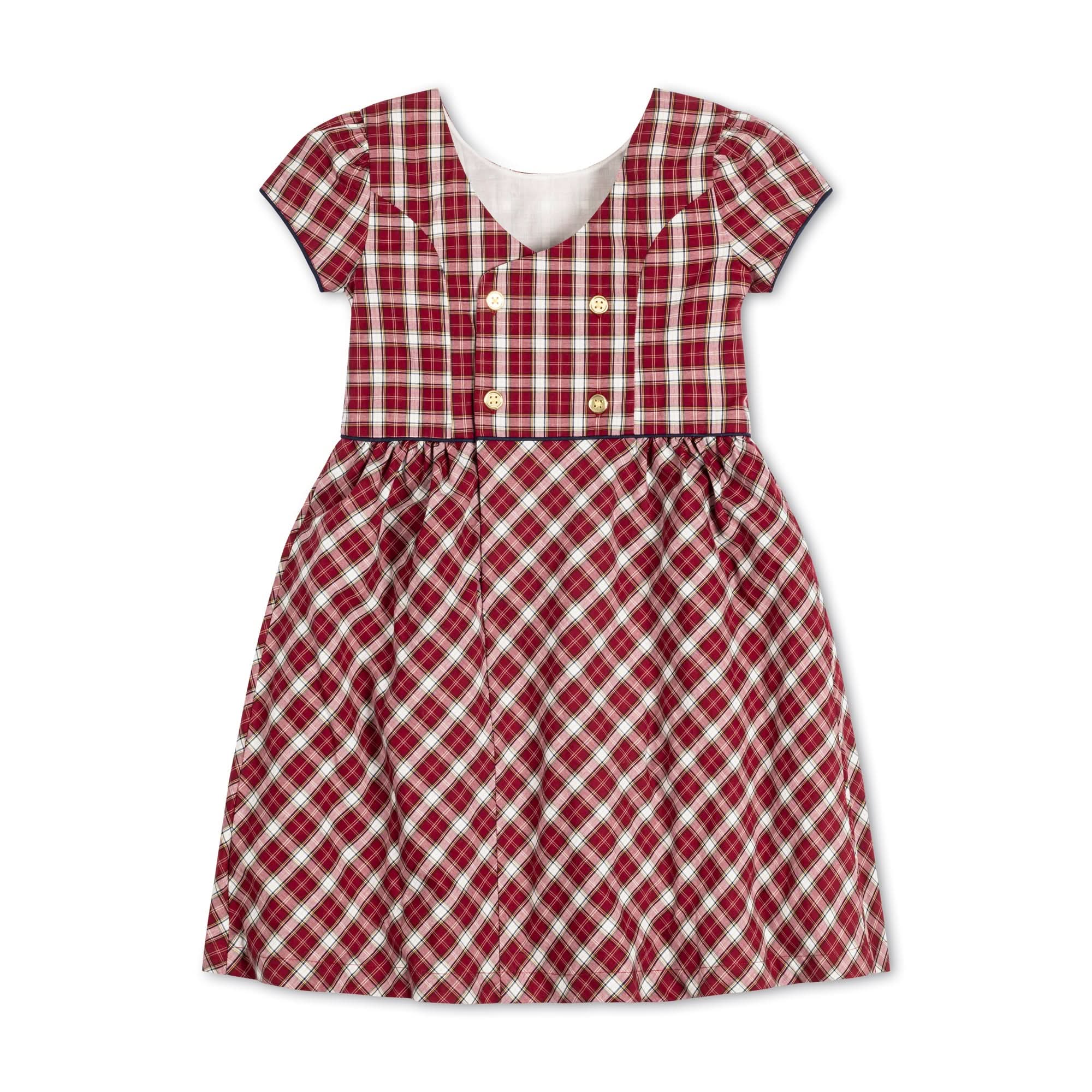 Short Sleeve Organic Schoolgirl Dress