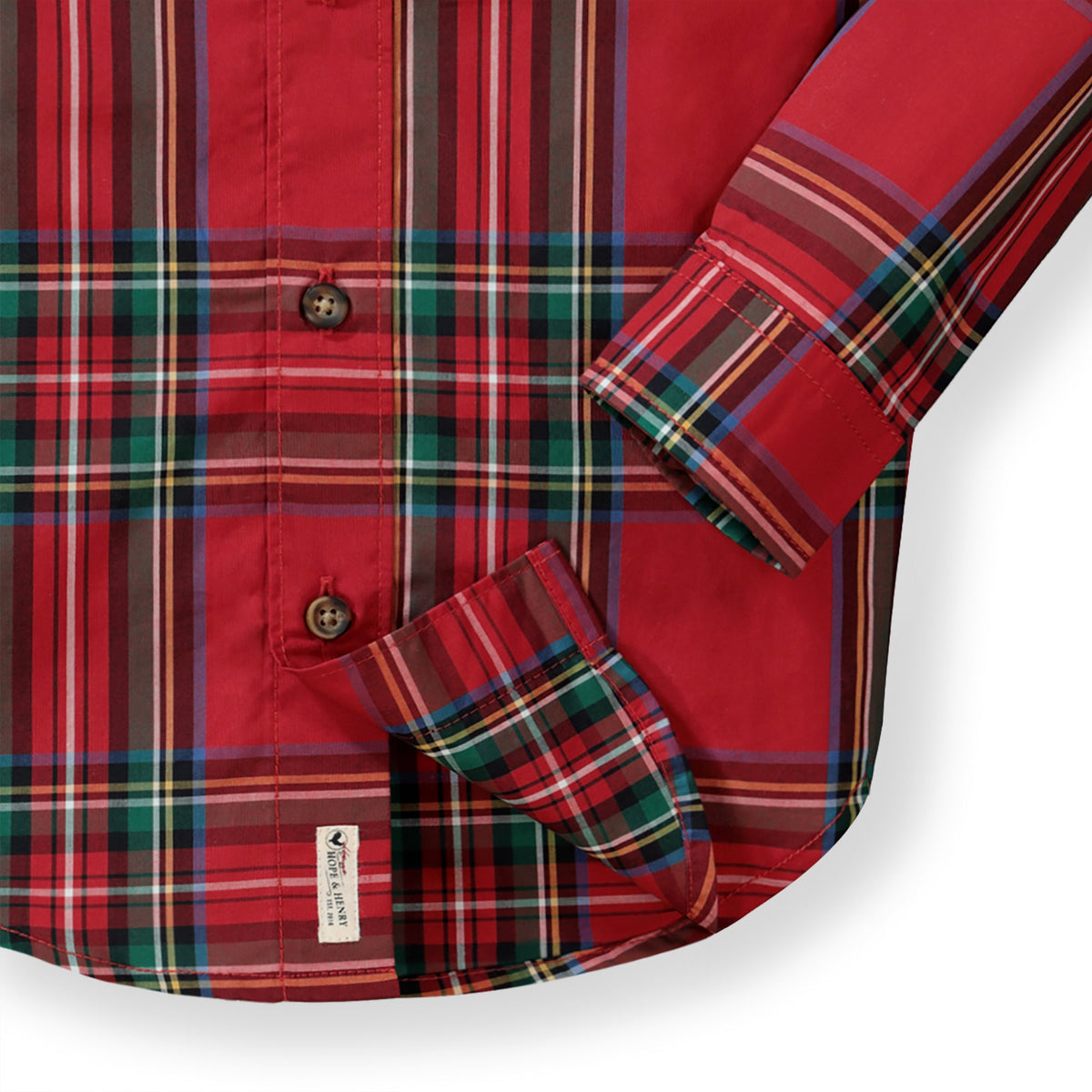 Stretch Poplin Button Down Shirt - Baby