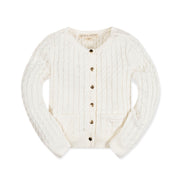 Classic Cable Organic Cardigan - Baby