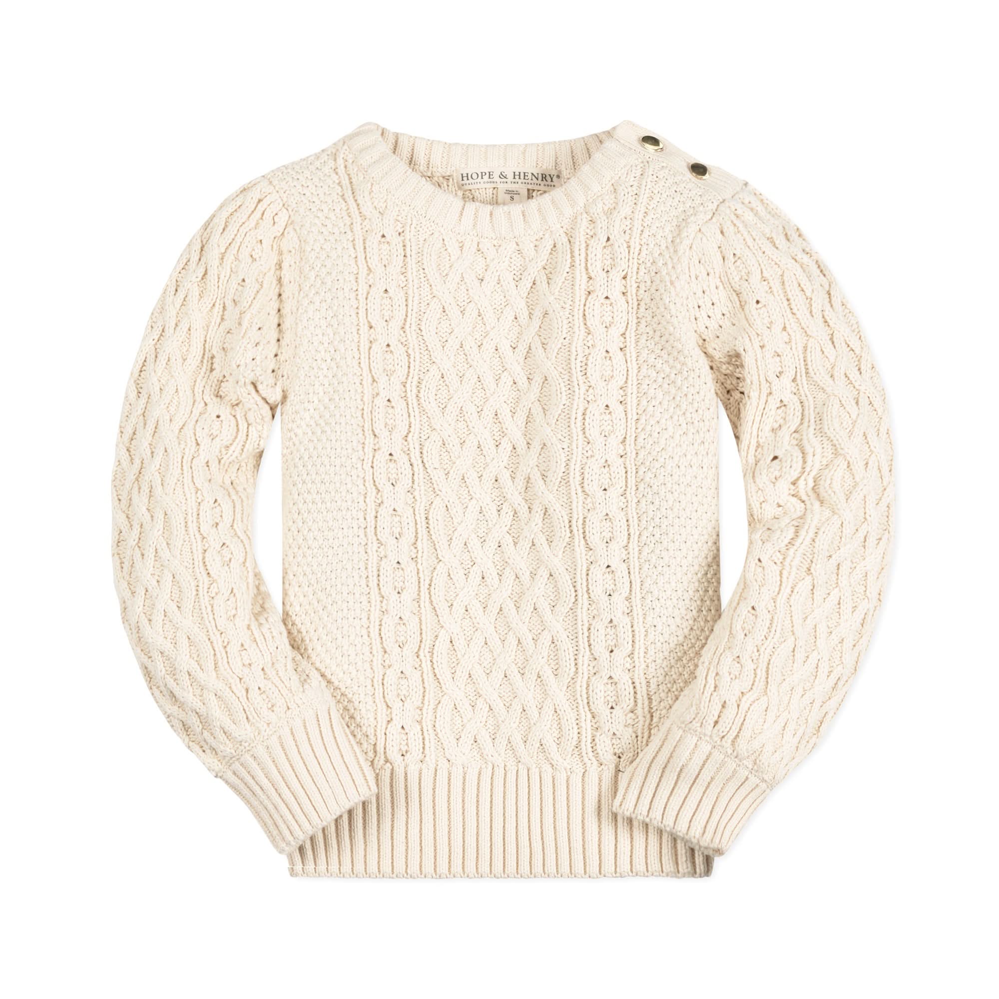 Organic Fisherman Sweater
