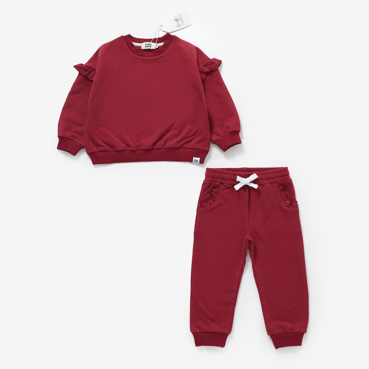 Ruffle Set - Ruby