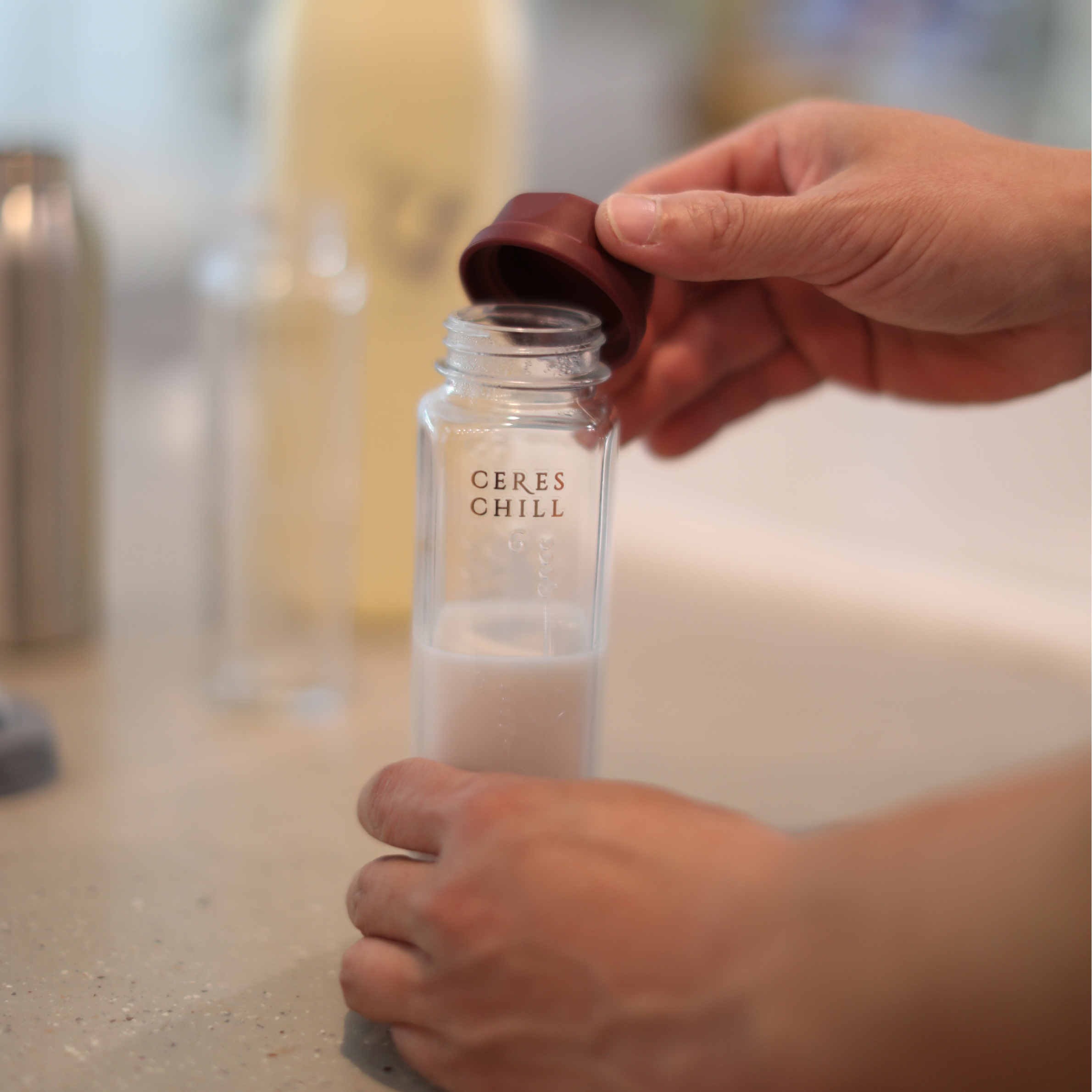 Bloom Glass Baby Bottle
