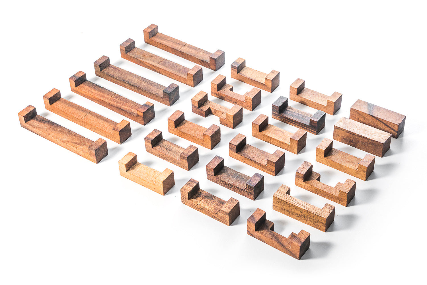 Construct Puzzle - Interlocking 24 Piece Burr Puzzle
