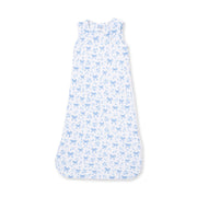 Blue Bows And Flowers - Sleep Bag