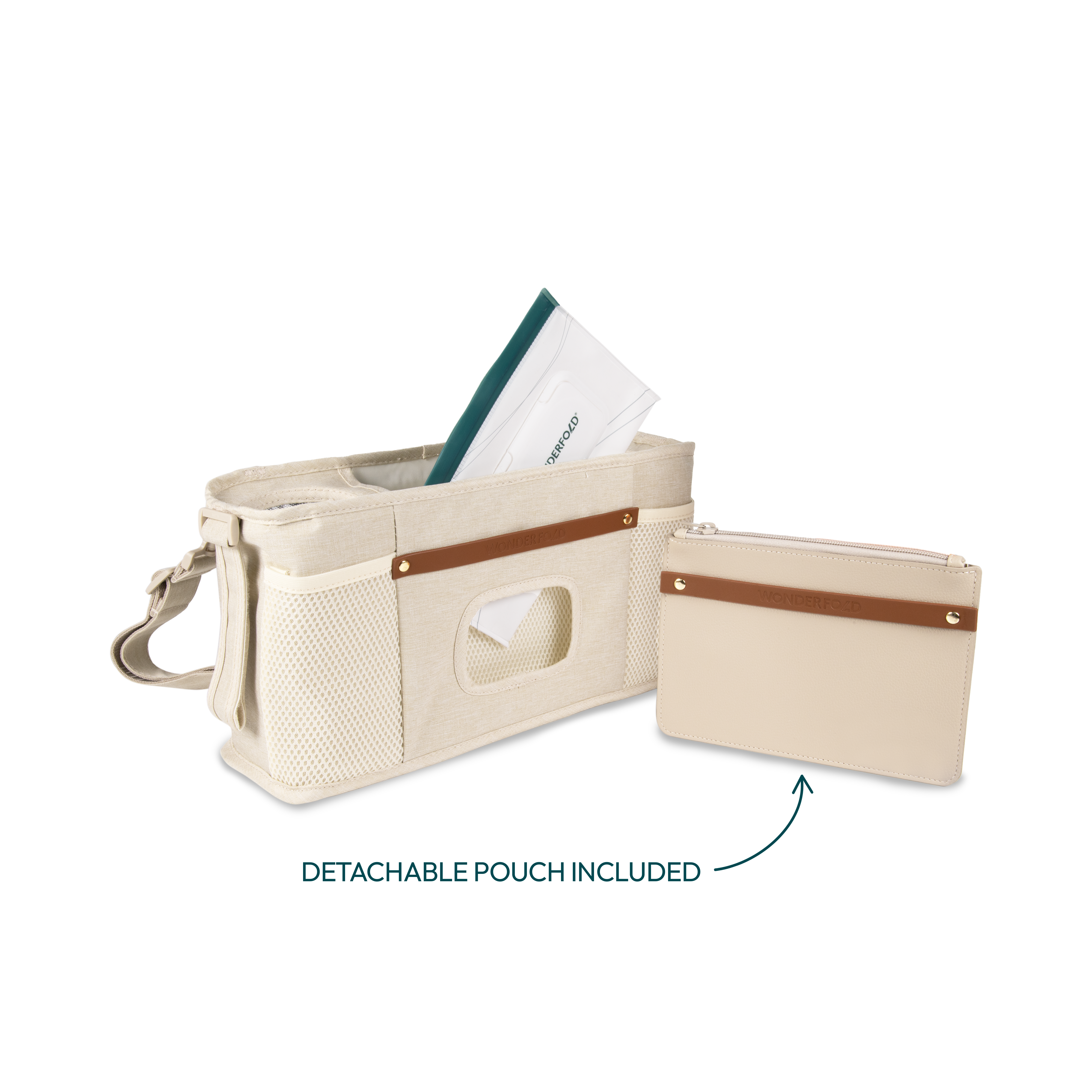 Parent Console With Insulated Cup Holders