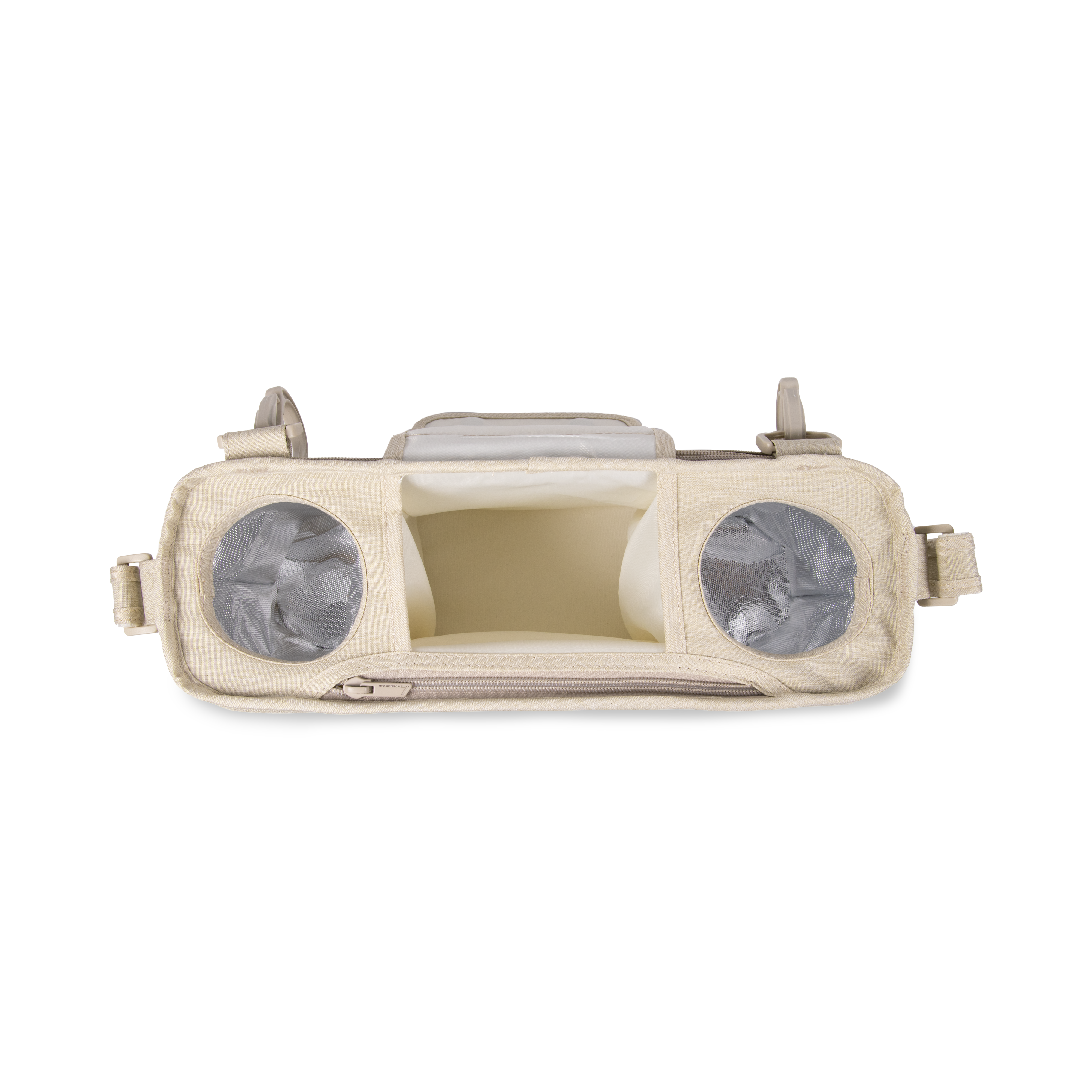 Parent Console With Insulated Cup Holders