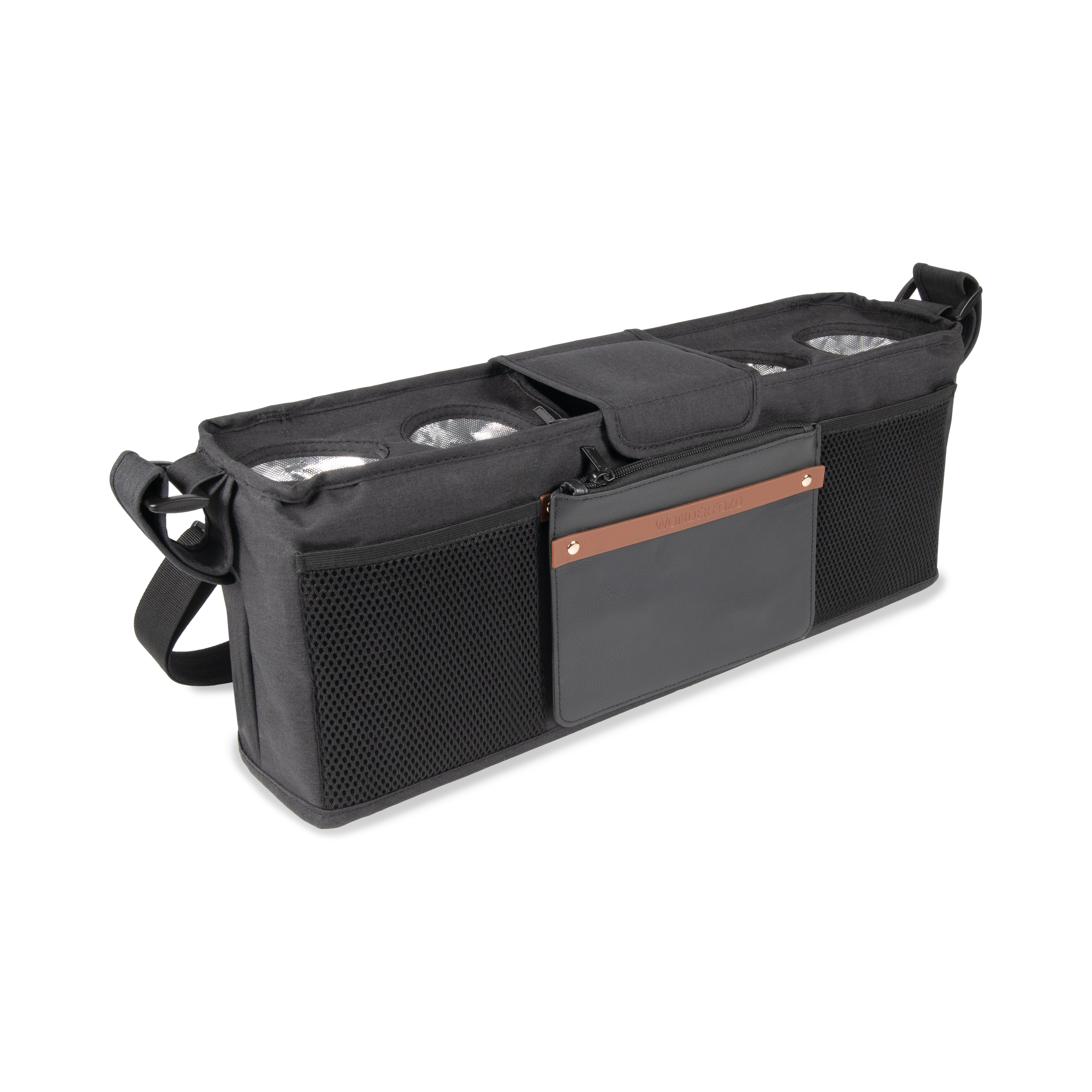 Parent Console With Insulated Cup Holders