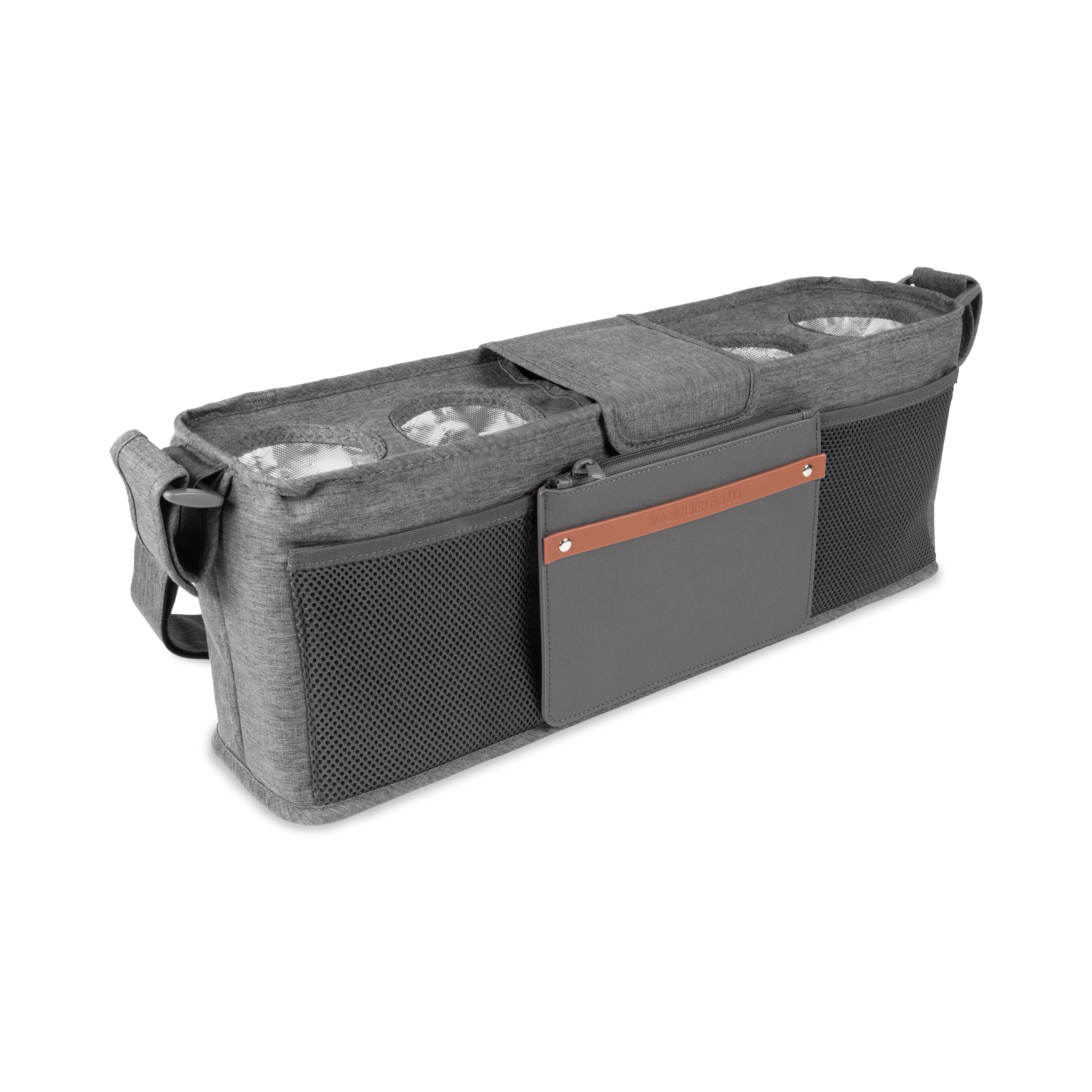 Parent Console With Insulated Cup Holders