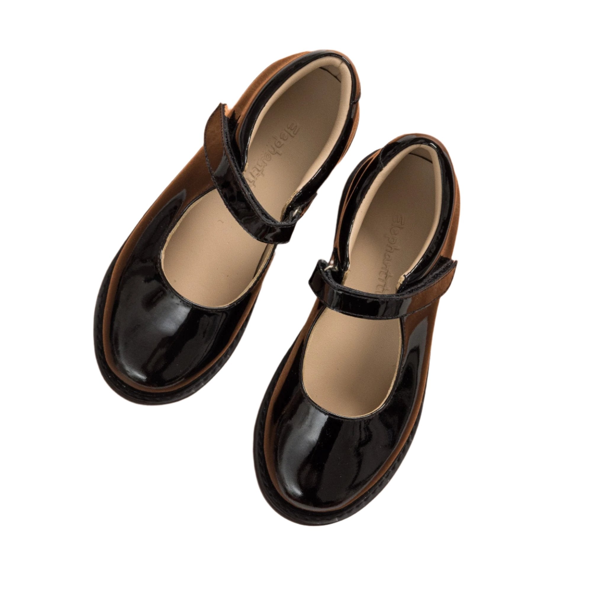 Zoe Mary Jane Patent Black