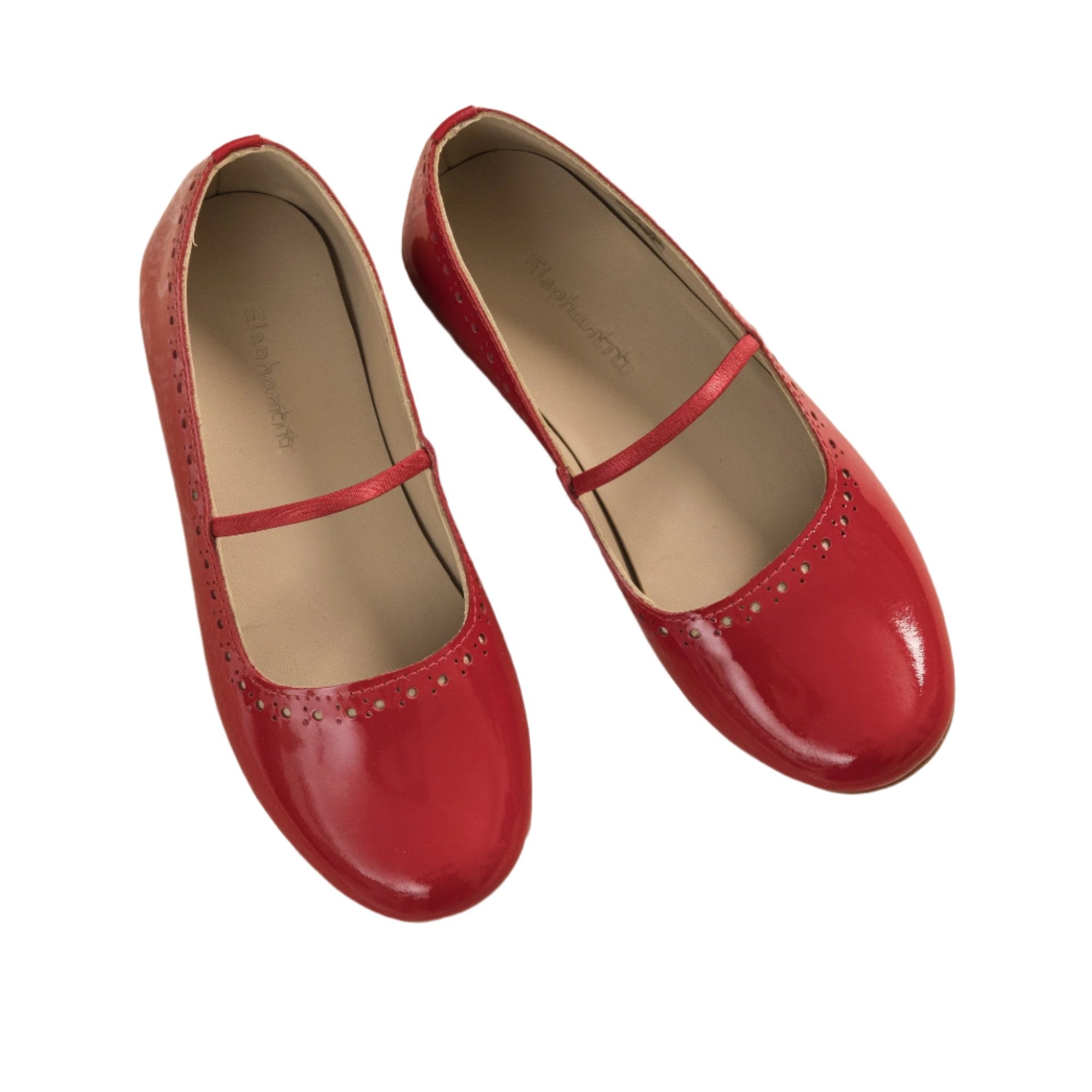 Sasha Ballerina Flat Red