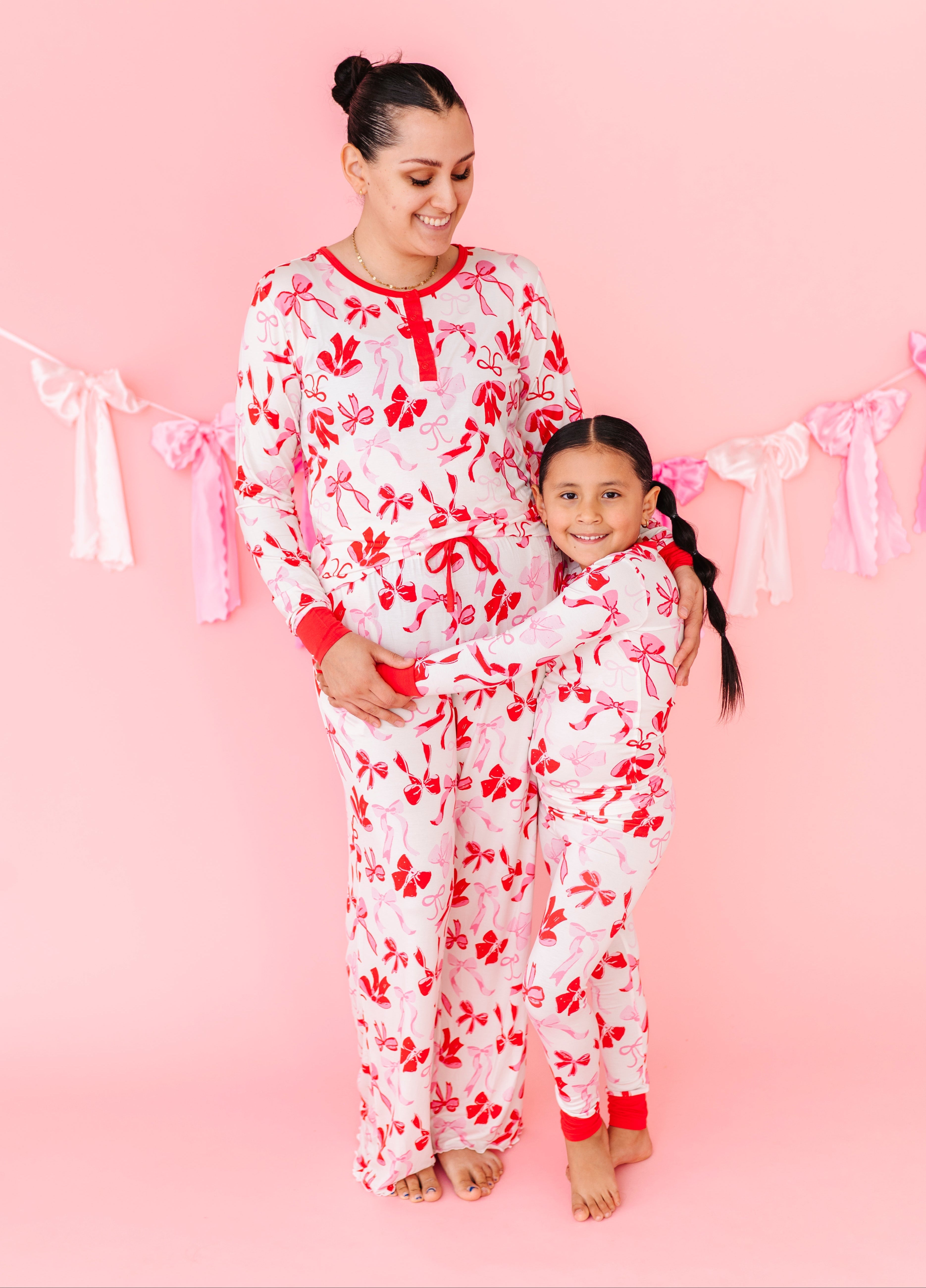 Blushing Bows Women's 2- Piece Set