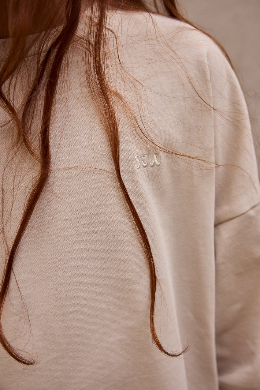 Relaxed Organic Cotton Long Sleeve T-shirt