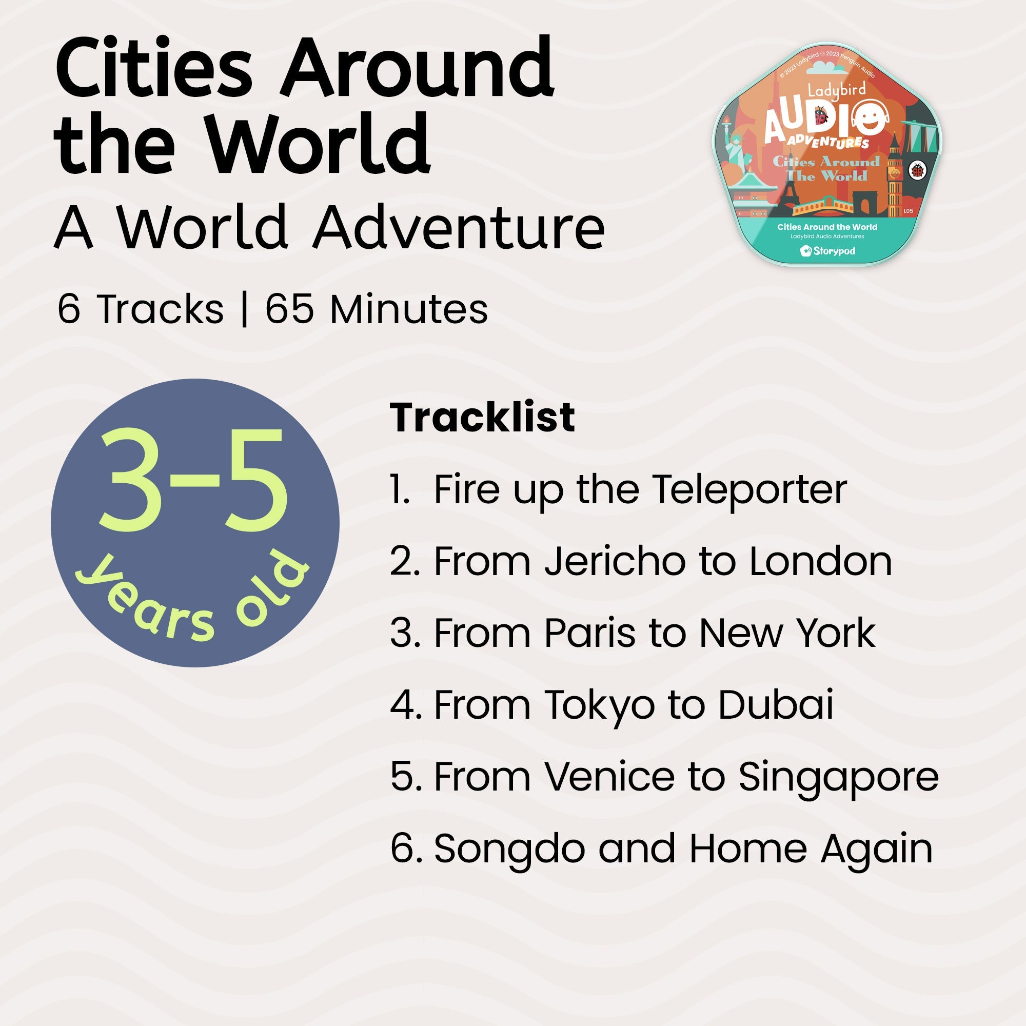 Ladybird Audio Adventures: Cities Around The World