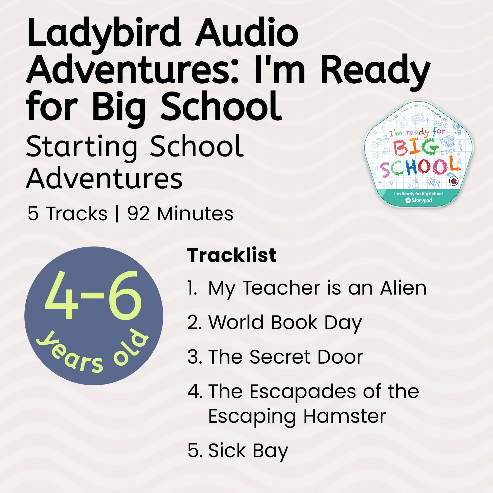 Ladybird Audio Adventures: I'm Ready For Big School