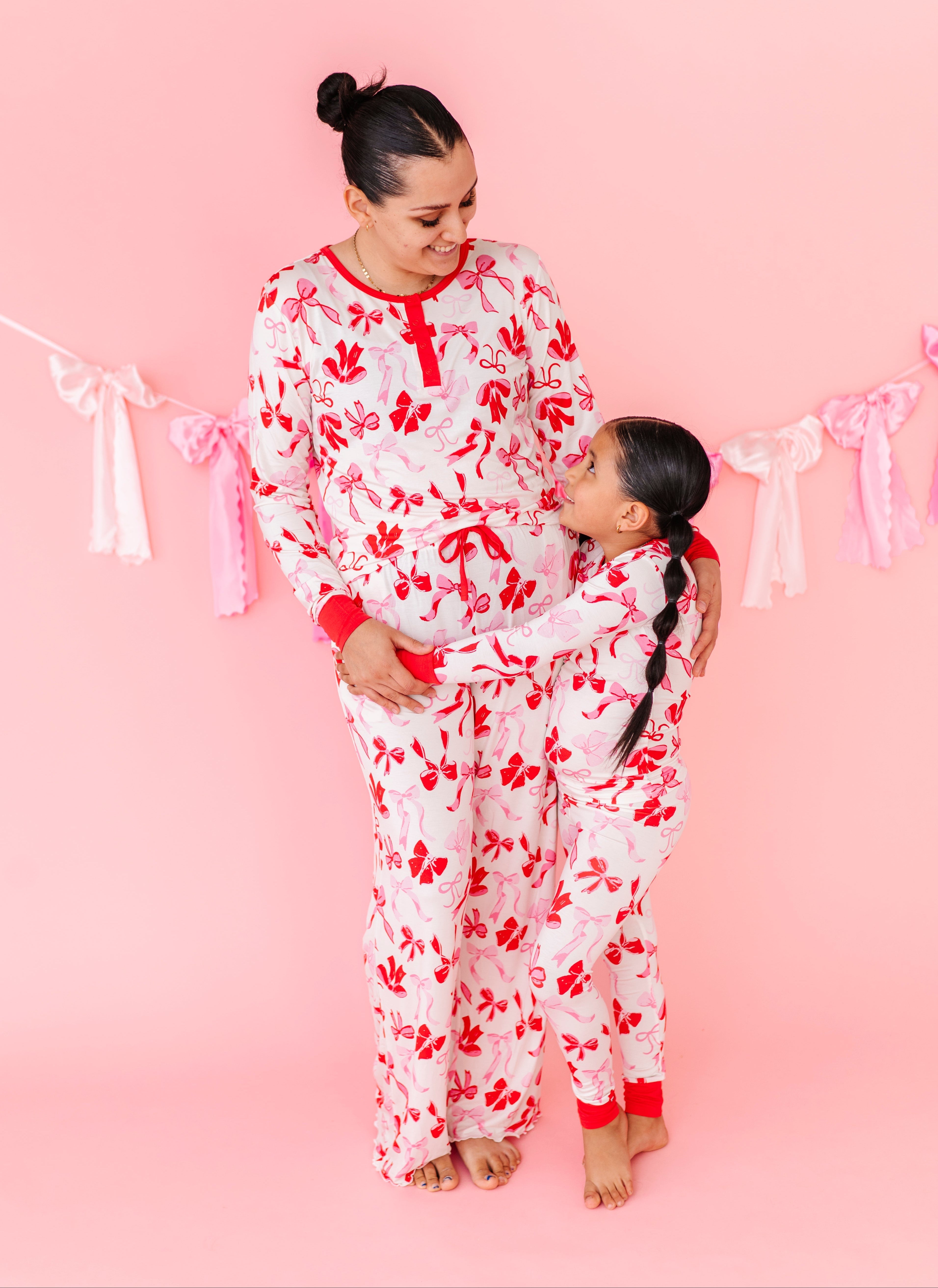 Blushing Bows Women's 2- Piece Set