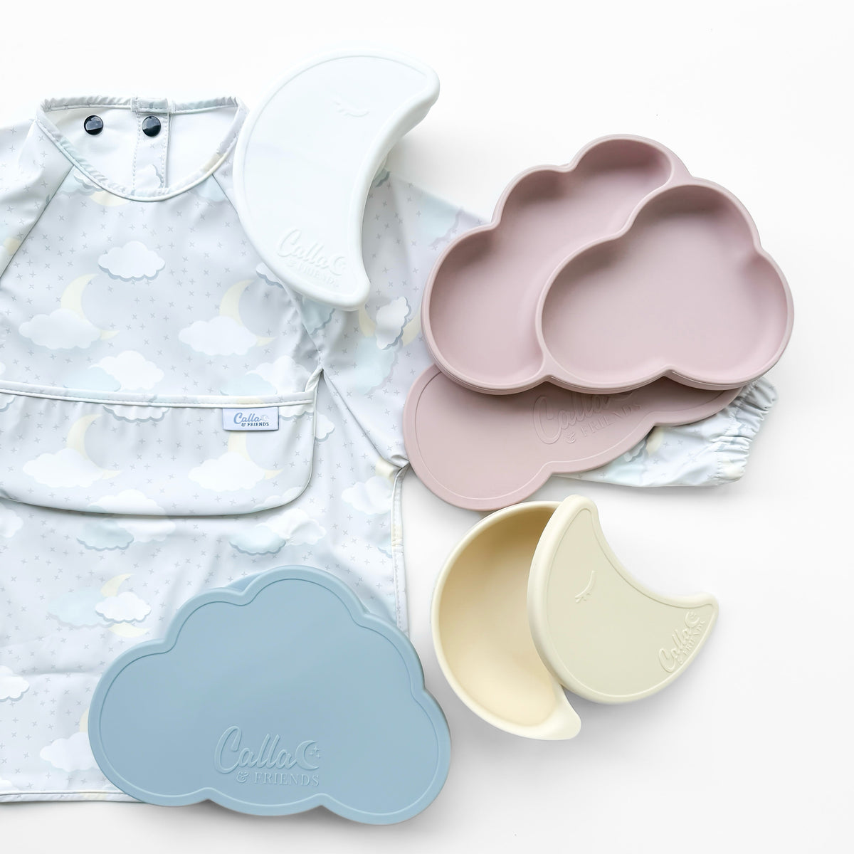 C&f X Tess Annique Souray - On Cloud 9 Moon Suction Bowl
