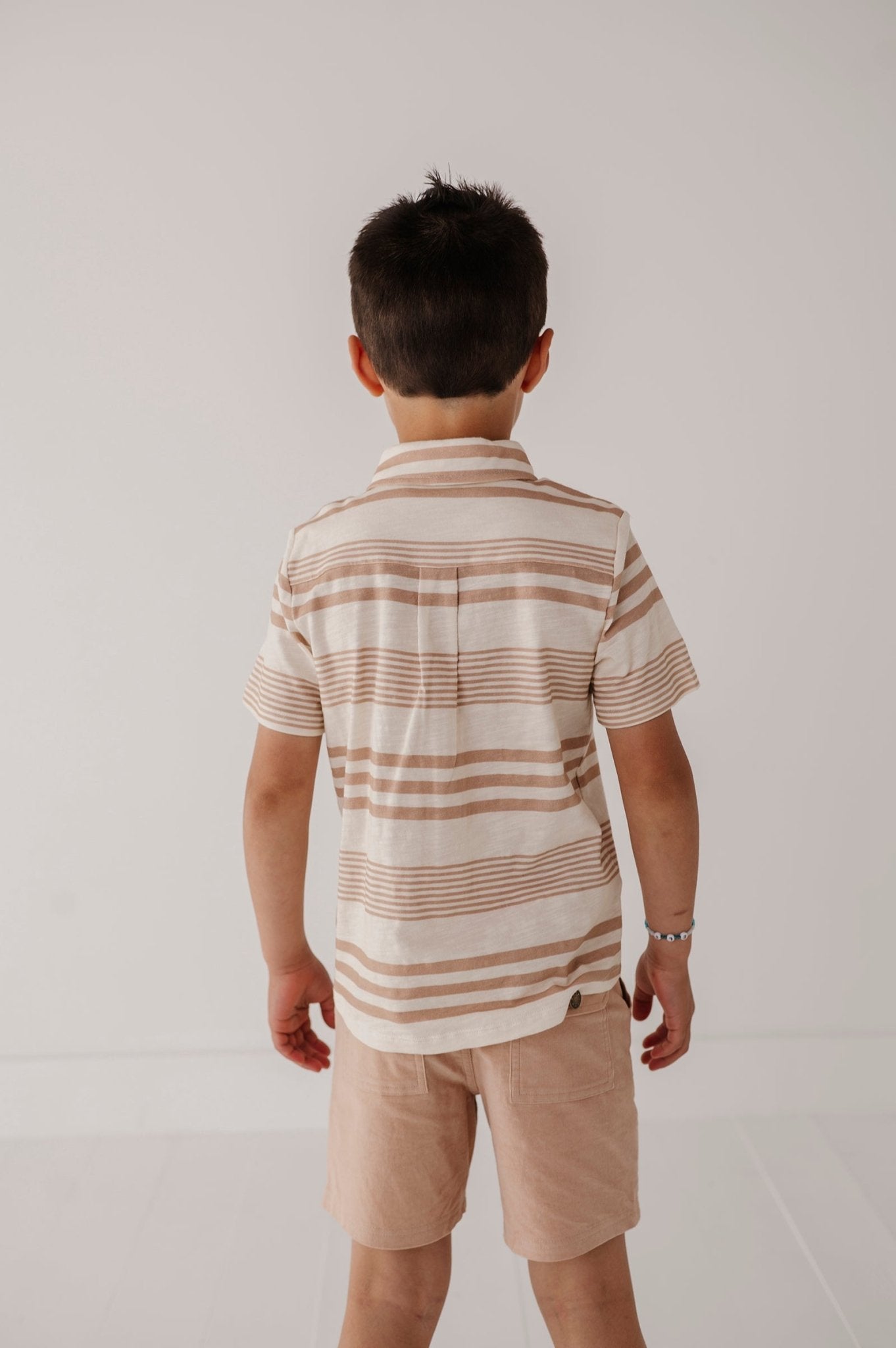 Boy's Collar Button Shirt