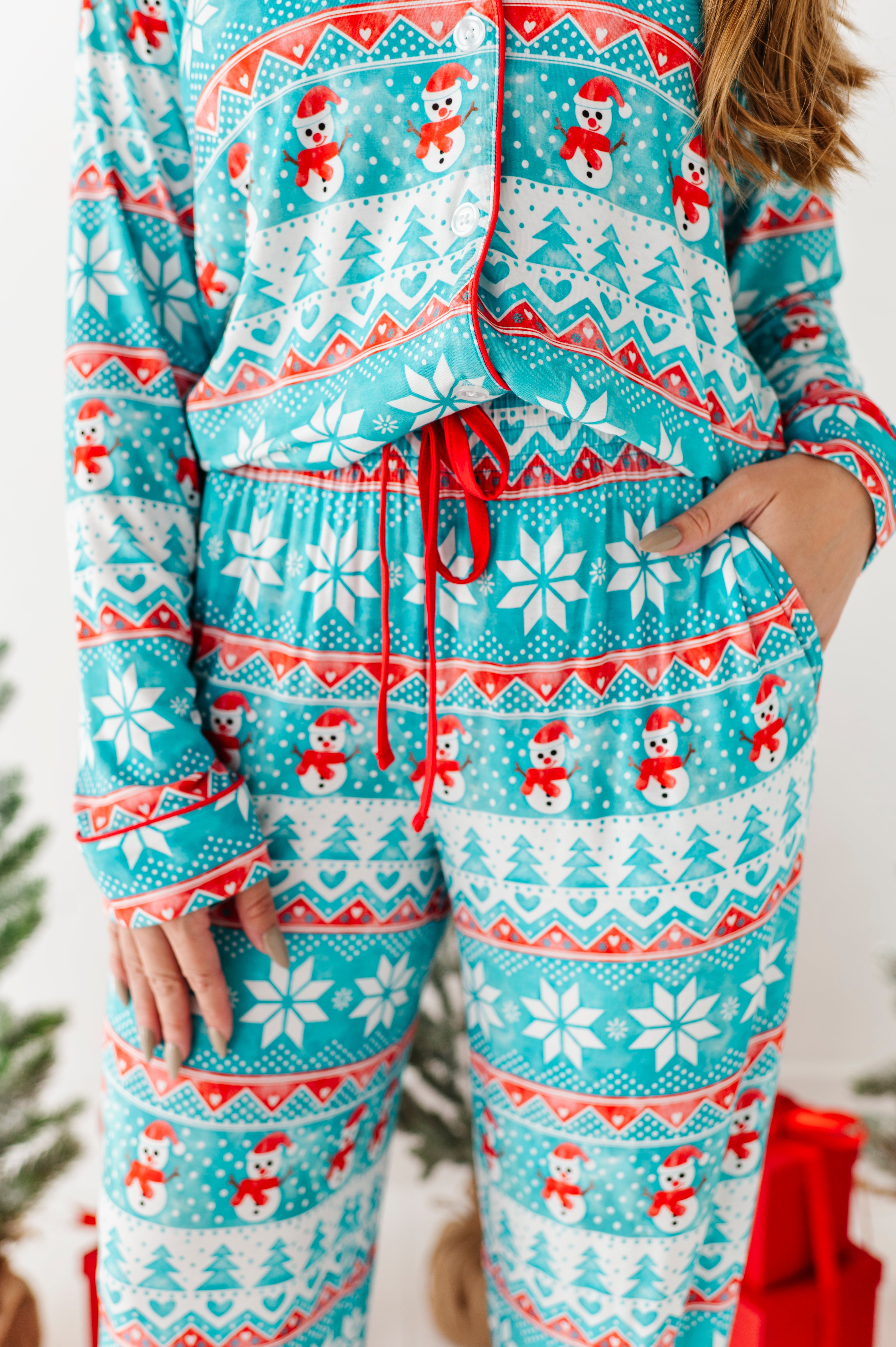 Frosty Fair Isle Women's Lounge Set