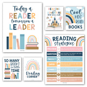 Reading Corner Kit: Boho 6 Poster Pack