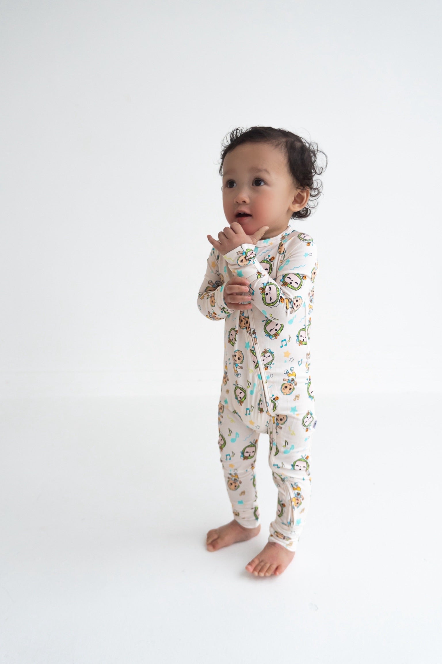 Dream Big Little Co X Cocomelon Jj Musical Melon Dream Romper