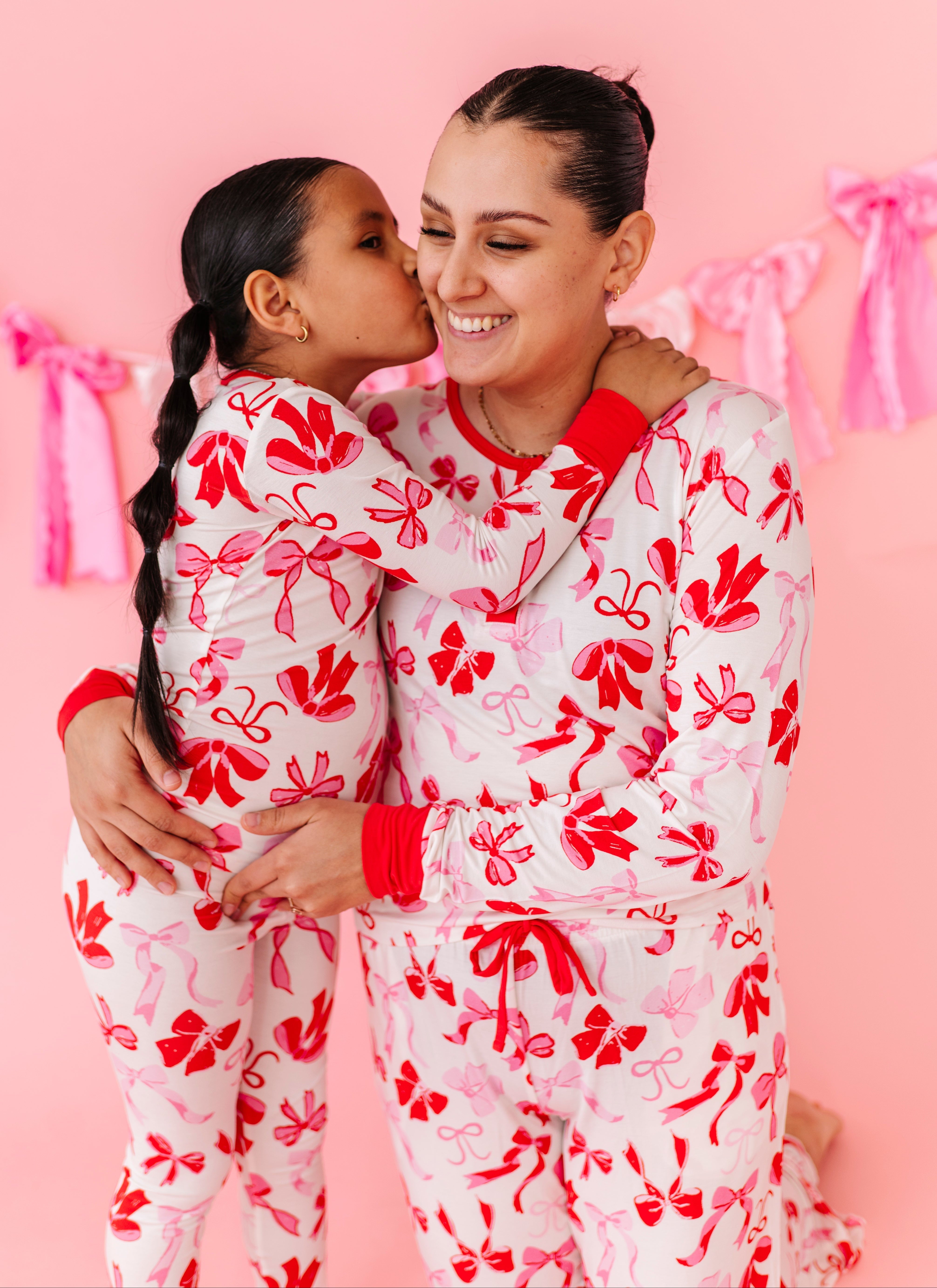 Blushing Bows Women's 2- Piece Set