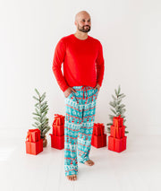 Frosty Fair Isle Men's Lounge Set